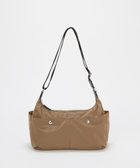 【トプカピ/TOPKAPI】の【Breath TOPKAPI】【軽量430g】Train 防水ポリエステル ワイド ショルダーバッグ ブラウン|ID: prp329100004661939 ipo3291000000035987450