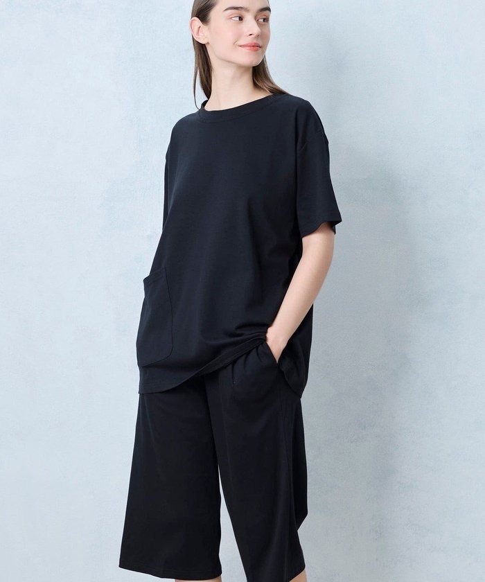 【ウンナナクール/une nana cool】の【綿100%】なめらかシルケットスムース半袖パジャマ MADE WITH LIBERTY FABRIC インテリア・キッズ・メンズ・レディースファッション・服の通販 founy(ファニー) https://founy.com/ ファッション Fashion レディースファッション Fashion for Women トップス・カットソー Cut & Sew Tops なめらか Smooth, Silky Texture パジャマ Pajamas, Sleepwear プリント Print, Printed Pattern ボトム Bottoms, Lower Wear ポケット Pocket, Pocket Detail 半袖 Short Sleeve, Half Sleeve おすすめ Recommended / Our Picks |ID: prp329100004662079 ipo3291000000033733439