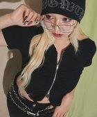 【ウィゴー/WEGO】のフロントギャザーWジップT 人気、トレンドファッション・服の通販 founy(ファニー) ファッション Fashion レディースファッション Fashion for Women トップス・カットソー Cut & Sew Tops シャツ・ブラウス・オフィスカジュアル Elegant Blouses & Button-Ups ロングTシャツ・Tシャツ Longline T-Shirts & Tees カットソー・ベーシックTシャツ Cut-and-Sewn Tops / Stretch Tees & Basics カットソー Cut and Sewn Top ギャザー Gathered, Ruffled クロップド Cropped, Short Length ジップ Zip, Zipper スマホ Smartphone, Mobile Device フロント Front, Front Design 半袖 Short Sleeve, Half Sleeve 夏 Summer 春 Spring S/S・春夏 SS, Spring/Summer, Warm Season thumbnail ブラック|ID: prp329100004662111 ipo3291000000033733560