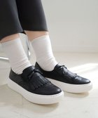 【ポインター/Pointer】の日本製 本革タッセルスニーカー ブラック|ID: prp329100004662215 ipo3291000000033733980