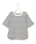 【ジェイプレスヨークストリート/J.PRESS YORK STREET】の【WOMEN】ボーダードルマン Tシャツ 人気、トレンドファッション・服の通販 founy(ファニー) ファッション Fashion レディースファッション Fashion for Women トップス・カットソー Cut & Sew Tops シャツ・ブラウス・オフィスカジュアル Elegant Blouses & Button-Ups ロングTシャツ・Tシャツ Longline T-Shirts & Tees カットソー・ベーシックTシャツ Cut-and-Sewn Tops / Stretch Tees & Basics アクセサリー Fashion Accessories 春 Spring カットソー Cut and Sewn Top シンプル Simple, Minimal デニム Denim, Jeans Material ネックレス Necklace, Pendant Necklace バランス Balance, Style Balance バングル Bangle, Bracelet ベーシック Basic, Essential ボトム Bottoms, Lower Wear リラックス Relax, Relaxed Fit ワイド Wide, Wide Fit S/S・春夏 SS, Spring/Summer, Warm Season 夏 Summer エレガント 上品 Elegant thumbnail ネイビー系1|ID: prp329100004662240 ipo3291000000033734091