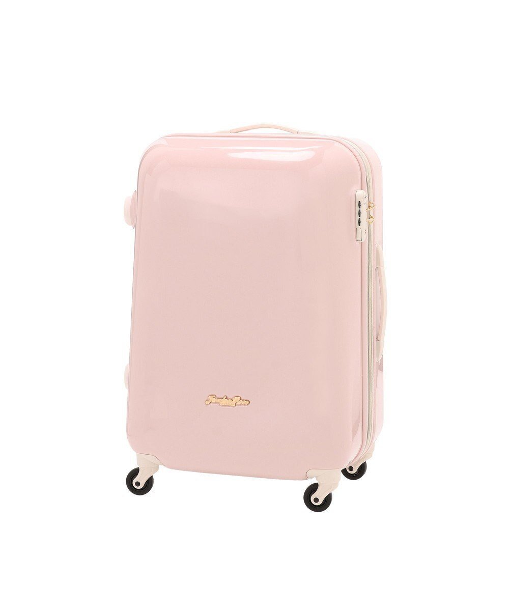 【エースバッグズアンドラゲッジ/ACE BAGS & LUGGAGE】のJewelna Rose キャンディポケットスーツケース Mサイズ 39872 ジュエルナローズ インテリア・キッズ・メンズ・レディースファッション・服の通販 founy(ファニー) 　ファッション　Fashion　レディースファッション　Fashion for Women　スーツ　Business Suits & Workwear　スマホ　Smartphone, Mobile Device　人気　Popular, Best Seller　おすすめ　Recommended / Our Picks　旅行　Travel　スーツケース キャリーケース　Suitcase / Carry Case　フロスティピンク|ID: prp329100004662252 ipo3291000000035910614