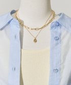 【アメリカンホリック/AMERICAN HOLIC】の2連チェーン×ワントップネックレス Gold|ID: prp329100004662421 ipo3291000000033734899