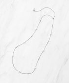 【トッカ/TOCCA】のPEARL WALTZ LARIAT NECKLACE ネックレス シルバー系|ID: prp329100004662507 ipo3291000000033735195