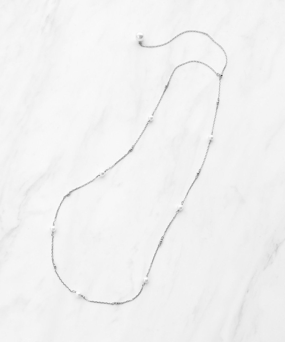 【トッカ/TOCCA】のPEARL WALTZ LARIAT NECKLACE ネックレス インテリア・キッズ・メンズ・レディースファッション・服の通販 founy(ファニー) 　ファッション　Fashion　レディースファッション　Fashion for Women　ジュエリー　Jewelry　ネックレス　Necklaces & Pendants　アクセサリー　Fashion Accessories　シンプル　Simple, Minimal　チェーン　Chain, Chain Strap　ネックレス　Necklace, Pendant Necklace　バランス　Balance, Style Balance　パール　Pearl, Pearl Accent　メタル　Metal, Metal Parts　モダン　Modern, Contemporary　A/W・秋冬　Autumn/Winter　冬　Winter / This Winter　おすすめ　Recommended / Our Picks　シルバー系|ID: prp329100004662507 ipo3291000000033735195