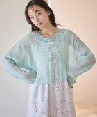 【アースミュージックアンドエコロジー/earth music&ecology】のSET2点クレープリボンブラウス+インナー 人気、トレンドファッション・服の通販 founy(ファニー) ファッション Fashion レディースファッション Fashion for Women トップス・カットソー Cut & Sew Tops シャツ・ブラウス・オフィスカジュアル Elegant Blouses & Button-Ups おすすめ Recommended / Our Picks インナー Innerwear タンク Tank Top, Sleeveless Top ダブル Double, Double-Breasted フェミニン Feminine, Girly フォルム Silhouette, Form ベーシック Basic, Essential ポケット Pocket, Pocket Detail リボン Ribbon, Bow 夏 Summer 春 Spring S/S・春夏 SS, Spring/Summer, Warm Season thumbnail Mint|ID: prp329100004662517 ipo3291000000033735230