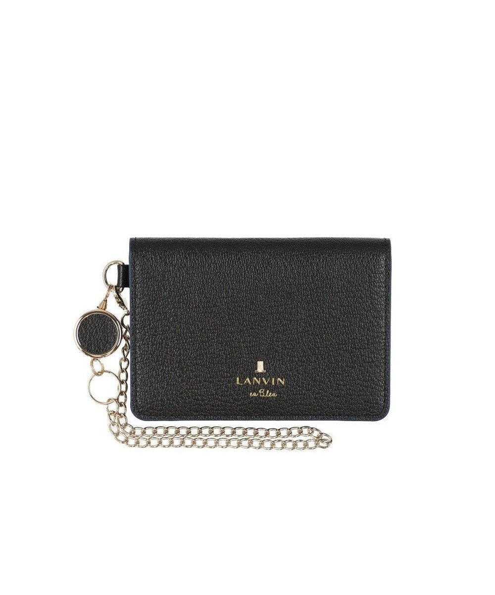 【ランバン オン ブルー/LANVIN en Bleu】のリム リール付き2面パスケース 人気、トレンドファッション・服の通販 founy(ファニー) ファッション Fashion レディースファッション Fashion for Women ミニ財布・二つ折り財布 Wallets & Card Cases シンプル Simple, Minimal エレガント 上品 Elegant 財布 Wallet, Purse other-1|ID: prp329100004662523 ipo3291000000033735250