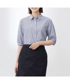 【ジェイ プレス/J.PRESS】の【洗える】BEZ 空羽ストライプ シャツ ブラウス ネイビー系|ID: prp329100004662562 ipo3291000000033735399