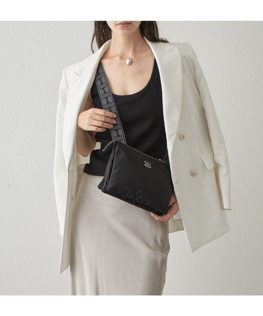 【イアクッチ/IACUCCI】のアーゴ SD NYLON/CERVO インテリア・キッズ・メンズ・レディースファッション・服の通販 founy(ファニー) ファッション Fashion レディースファッション Fashion for Women エレガント 上品 Elegant コンパクト Compact, Small Size ショルダー Shoulder, Shoulder Strap スクエア Square, Square Shape スタイリッシュ Stylish, Fashionable 人気 Popular, Best Seller フォルム Silhouette, Form フロント Front, Front Design ポーチ Pouch, Small Case メタル Metal, Metal Parts モダン Modern, Contemporary ラップ Wrap, Wrap Design ワンポイント One Point, Statement Accent S/S・春夏 SS, Spring/Summer, Warm Season おすすめ Recommended / Our Picks 夏 Summer 2025年 2025 2025春夏・S/S Spring/Summer 2025 SS25 ブラック|ID: prp329100004662669 ipo3291000000033735777