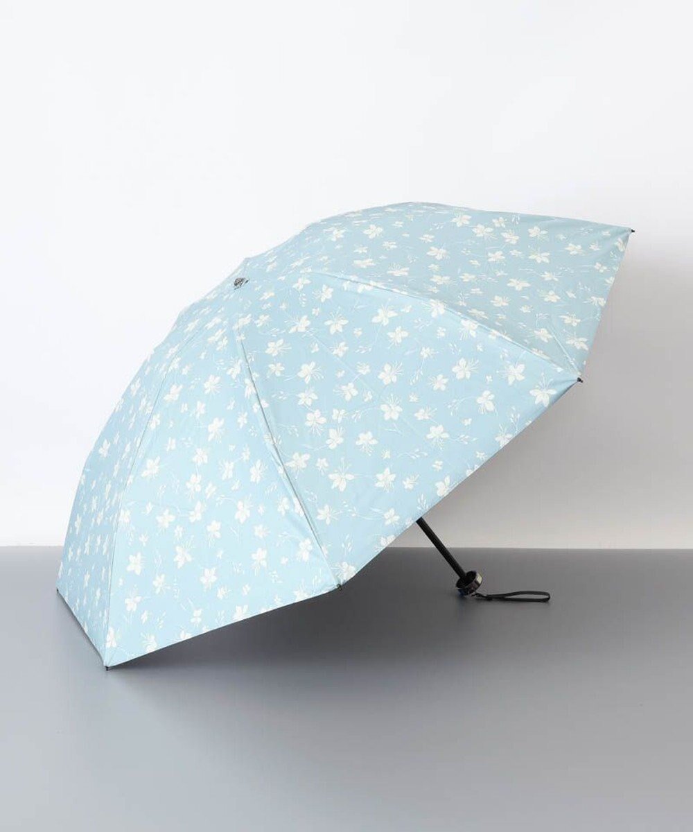 【アウロラ/AURORA】のBLAO(ブラオ)花柄晴雨兼用傘(折りたたみ傘) インテリア・キッズ・メンズ・レディースファッション・服の通販 founy(ファニー) 　ファッション　Fashion　レディースファッション　Fashion for Women　レイングッズ・傘・晴雨兼用傘　Umbrellas & Rain Gear　コンパクト　Compact, Small Size　傘　Umbrella, Parasol　サマー　Summer, Summer Style　プリント　Print, Printed Pattern　日傘　Parasol, UV Umbrella　旅行　Travel　ミントグリーン|ID: prp329100004662716 ipo3291000000033735946