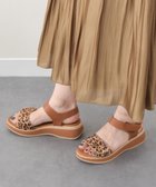 【インター ショシュール/INTER-CHAUSSURES】の【Oh my Sandals】ベルクロローヒールサンダル マルチコンビ|ID: prp329100004662756 ipo3291000000033736106