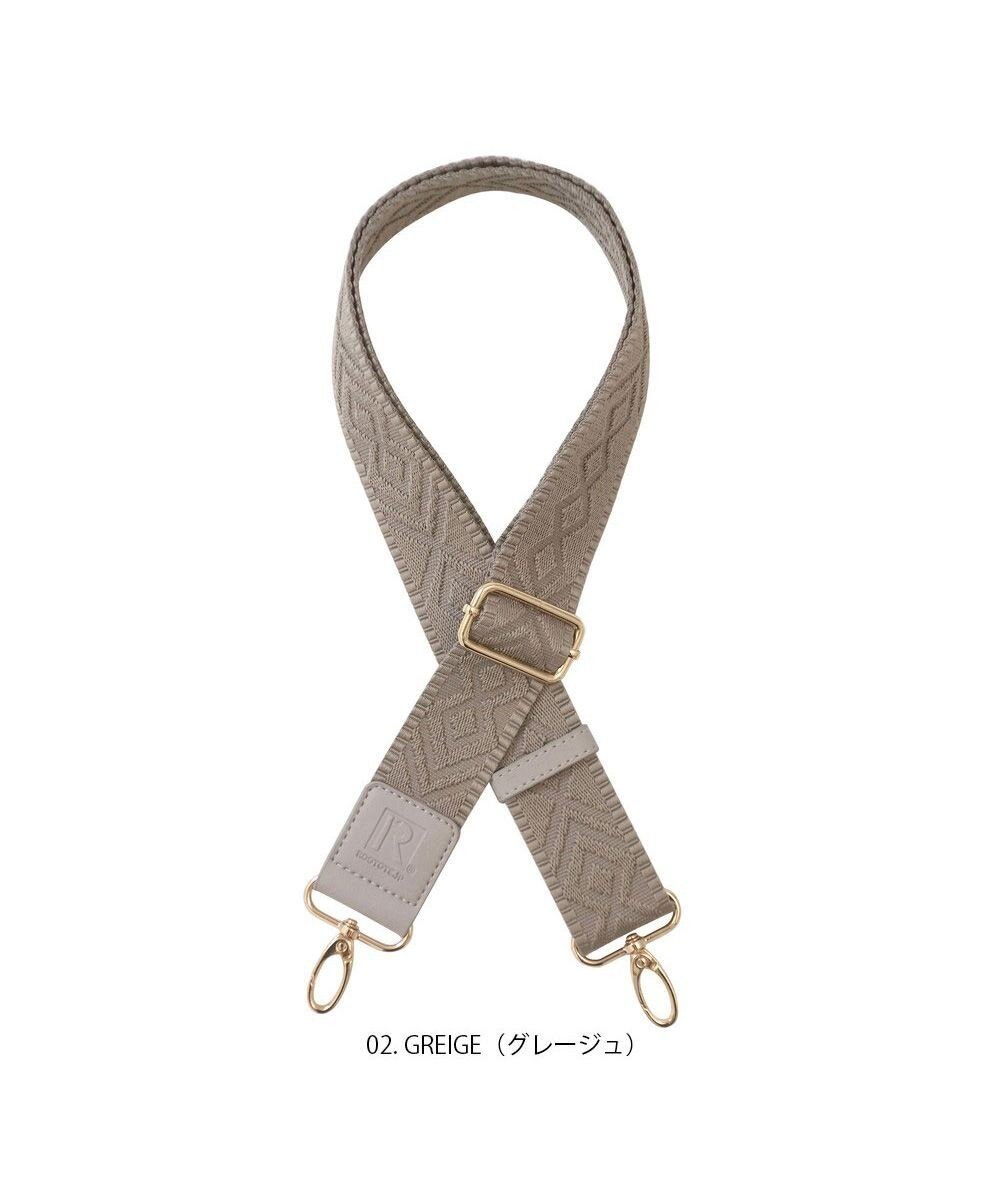 【ルートート/ROOTOTE】の0189【直営店限定】ルートート OP.ストラップ.パターン-38-A インテリア・キッズ・メンズ・レディースファッション・服の通販 founy(ファニー) 　ファッション　Fashion　レディースファッション　Fashion for Women　バッグ　Bags　カメラ　Camera Accessories　ショルダー　Shoulder, Shoulder Strap　パターン　Pattern, Design Print　ラップ　Wrap, Wrap Design　ワンポイント　One Point, Statement Accent　新作・新入荷　New Arrivals / New In　02:グレージュ|ID: prp329100004662762 ipo3291000000033736127