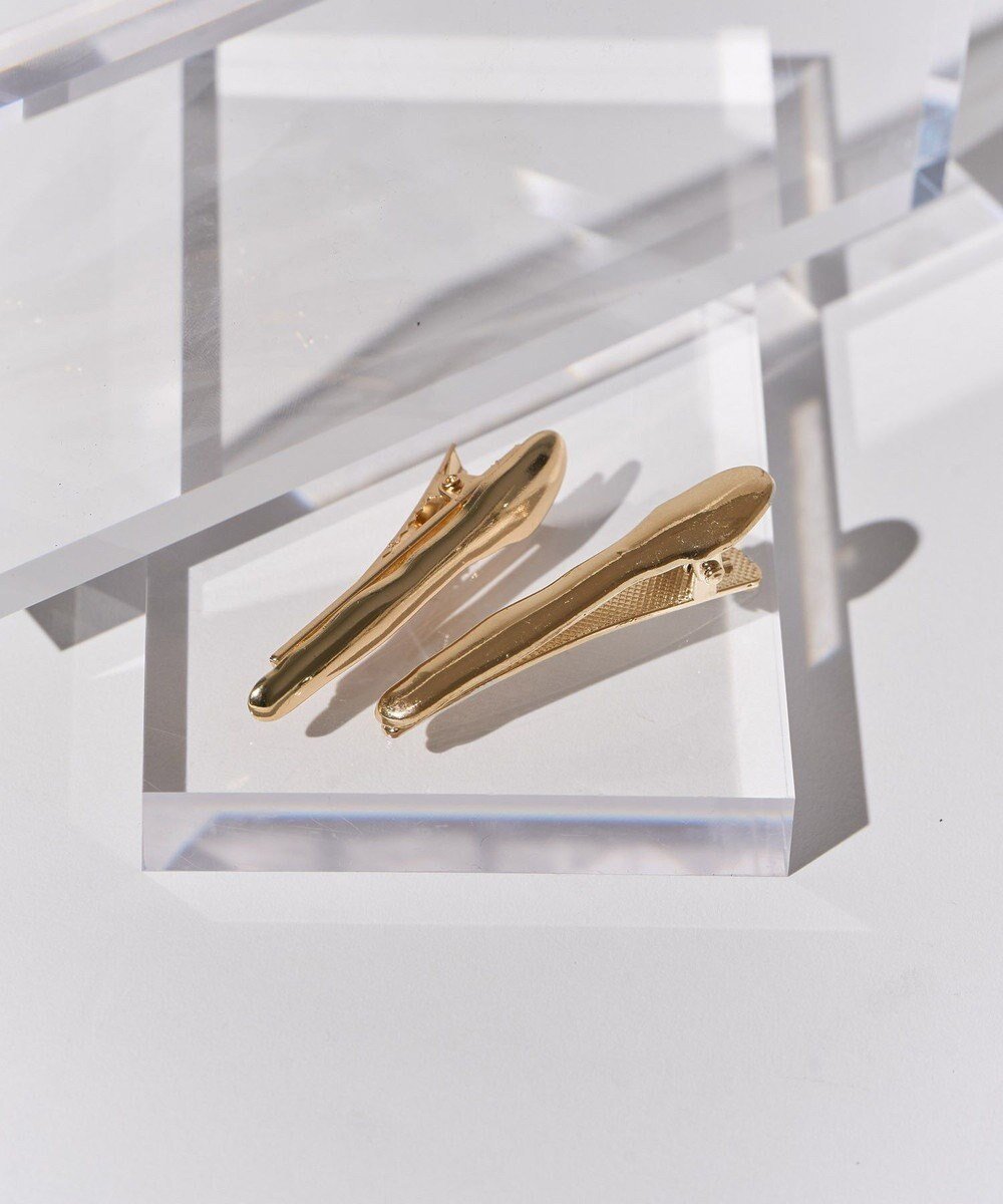 【アメリカンホリック/AMERICAN HOLIC】の2SETニュアンスメタルクリップ インテリア・キッズ・メンズ・レディースファッション・服の通販 founy(ファニー) ファッション Fashion レディースファッション Fashion for Women シュシュ&ヘアアクセ/ヘアアレンジ Scrunchies & Hair Accessories アクセサリー Fashion Accessories トレンド Trend, Trending Now Gold|ID: prp329100004662797 ipo3291000000033736270