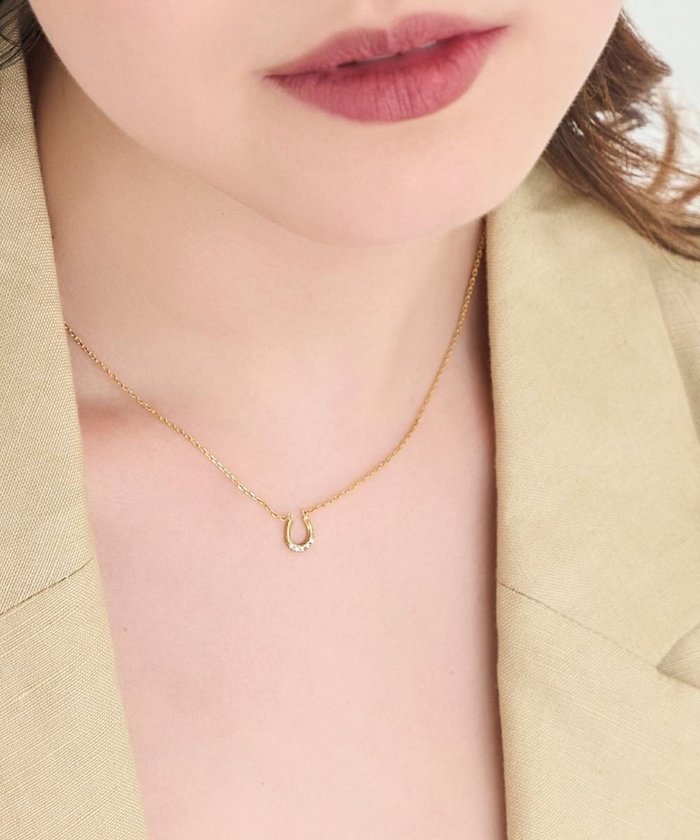 【フィービィー/phoebe】の【金属アレルギー対応】リッチラインフォースシューネックレス ゴールド/サージカルステンレス インテリア・キッズ・メンズ・レディースファッション・服の通販 founy(ファニー) https://founy.com/ ファッション Fashion レディースファッション Fashion for Women ジュエリー Jewelry ネックレス Necklaces & Pendants おすすめ Recommended / Our Picks アクセサリー Fashion Accessories ネックレス Necklace, Pendant Necklace |ID: prp329100004662807 ipo3291000000033736297