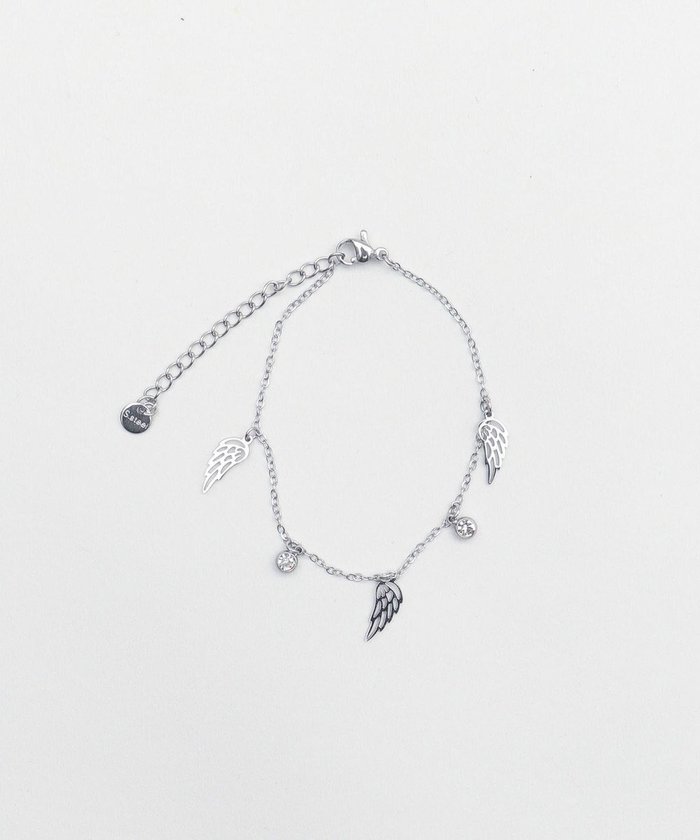 【ウィゴー/WEGO】のLステンレスモチーフブレス インテリア・キッズ・メンズ・レディースファッション・服の通販 founy(ファニー) https://founy.com/ ファッション Fashion レディースファッション Fashion for Women ジュエリー Jewelry チェーン＆カフブレスレット Cuff & Chain Bracelets アクセサリー Fashion Accessories スマホ Smartphone, Mobile Device ブレスレット Bracelet, Wristband |ID: prp329100004662931 ipo3291000000033736838