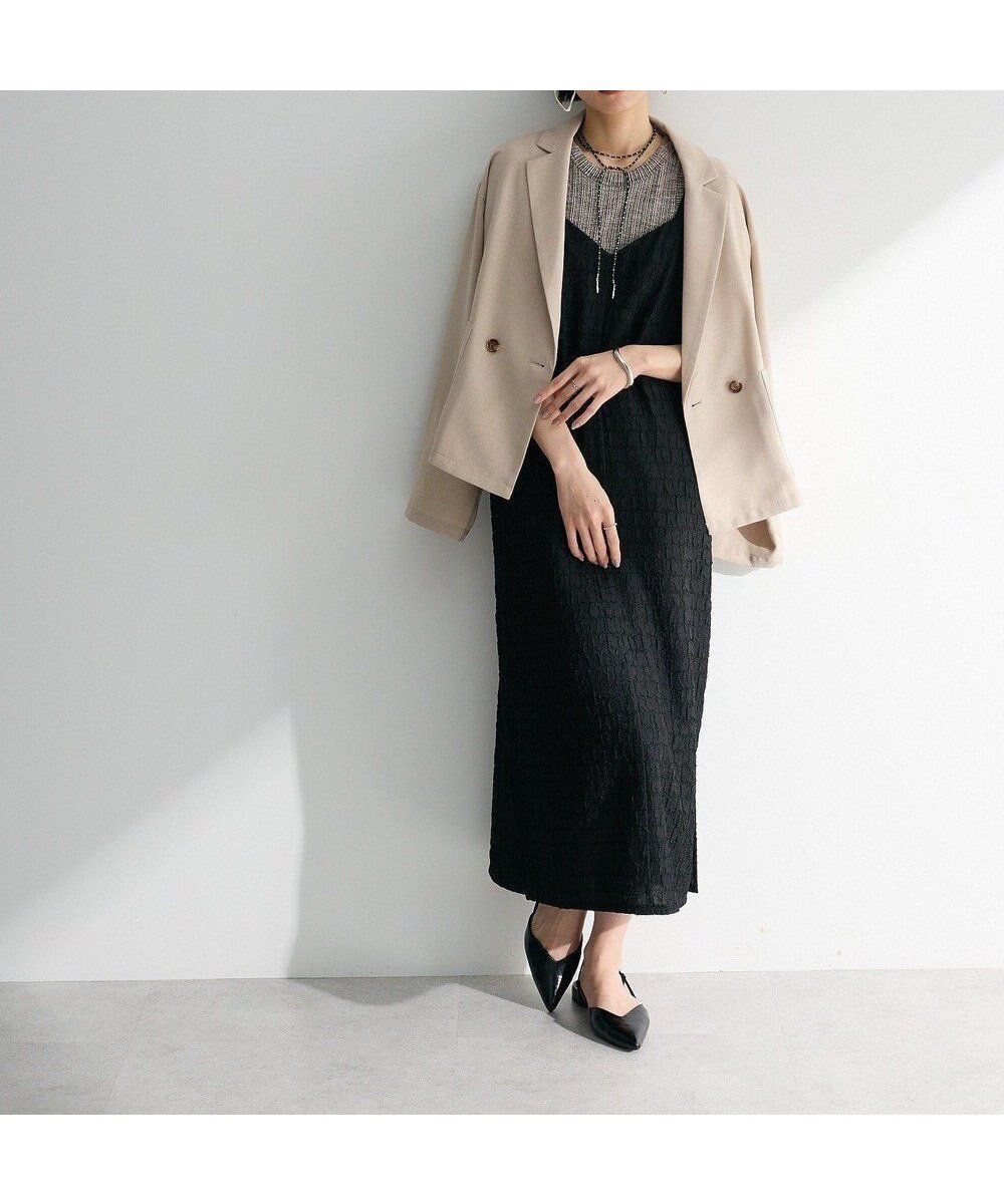 【グリーンパークス/Green Parks】の表面感キャミワンピース インテリア・キッズ・メンズ・レディースファッション・服の通販 founy(ファニー) ファッション Fashion レディースファッション Fashion for Women ワンピース Dresses キャミソールワンピース Camisole Dresses おすすめ Recommended / Our Picks キャミソール Camisole, Spaghetti Strap Top キャミワンピース Cami Dress, Slip Dress フェミニン Feminine, Girly ポケット Pocket, Pocket Detail エレガント 上品 Elegant 夏 Summer 春 Spring S/S・春夏 SS, Spring/Summer, Warm Season Black|ID: prp329100004663081 ipo3291000000033737406