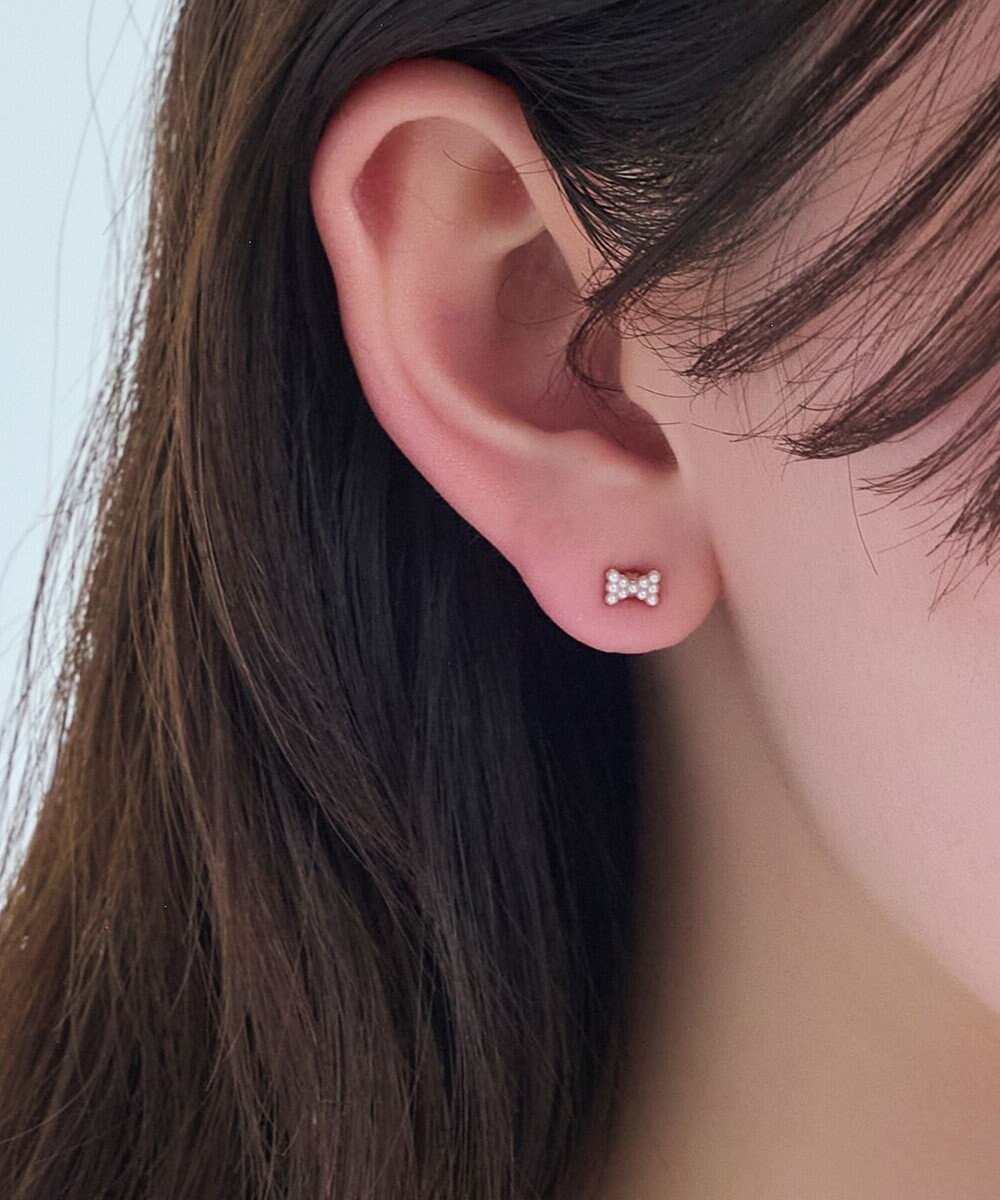 【フィービィー/phoebe】の【金属アレルギー対応】リボンパールマイクロセラミックピアス シャンパンゴールド 人気、トレンドファッション・服の通販 founy(ファニー) ファッション Fashion レディースファッション Fashion for Women アクセサリー Fashion Accessories パール Pearl, Pearl Accent リボン Ribbon, Bow エレガント 上品 Elegant other-1|ID: prp329100004663182 ipo3291000000033737766