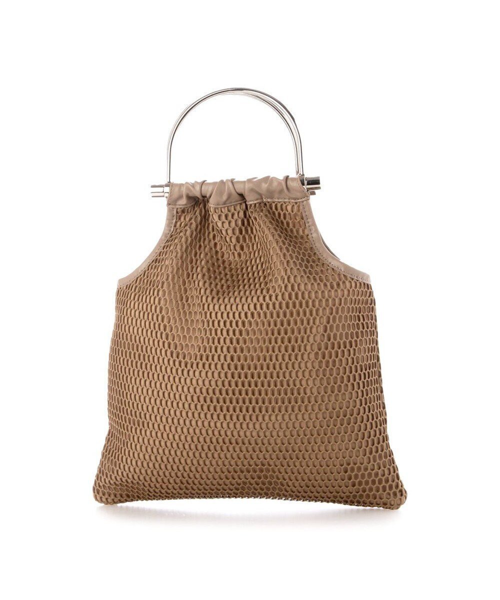 【アンビリオン/UNBILLION】のカシュカシュ cachecache / メッシュ金手トート インテリア・キッズ・メンズ・レディースファッション・服の通販 founy(ファニー) ファッション Fashion レディースファッション Fashion for Women バッグ Bags カラフル Colorful Design ショルダー Shoulder, Shoulder Strap 財布 Wallet, Purse ハンド Hand, Handmade ミックス Mix, Mixed Style メッシュ Mesh, Net Fabric モチーフ Motif, Design Theme 再入荷 Restock / Back in Stock ベージュ|ID: prp329100004663354 ipo3291000000033738370