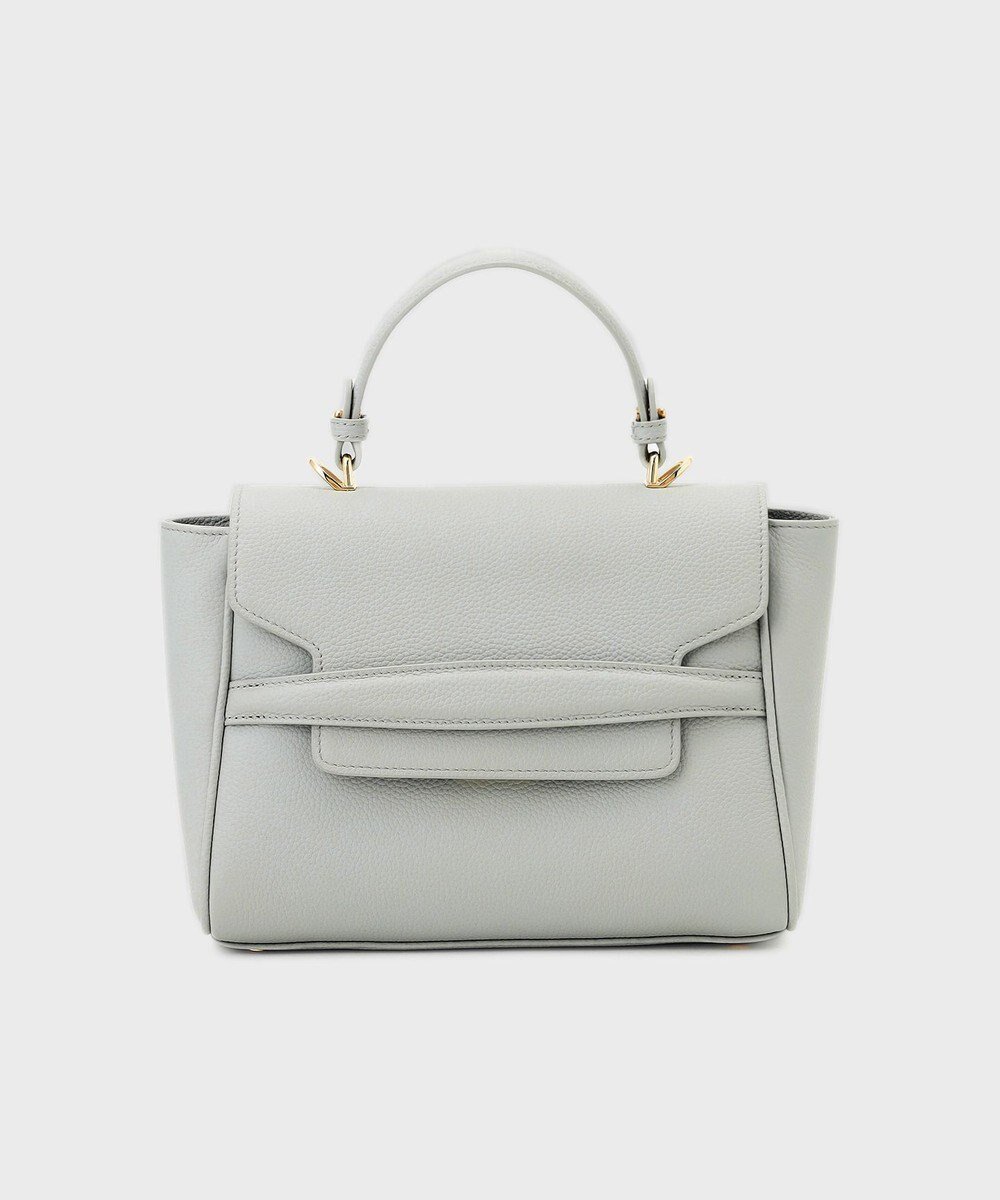 【グレース コンチネンタル/GRACE CONTINENTAL】のフラップショルダーバッグ インテリア・キッズ・メンズ・レディースファッション・服の通販 founy(ファニー) 　ファッション　Fashion　レディースファッション　Fashion for Women　バッグ　Bags　エレガント 上品　Elegant　クラッチ　Clutch, Clutch Bag　フェイス　Face, Facial Design　フラップ　Flap, Flap Pocket　ライトグレー|ID: prp329100004663405 ipo3291000000033738569