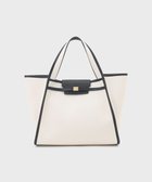 【グレース コンチネンタル/GRACE CONTINENTAL】のフラップトートバッグ 人気、トレンドファッション・服の通販 founy(ファニー) ファッション Fashion レディースファッション Fashion for Women バッグ Bags キャンバス Canvas, Canvas Fabric トリミング Trimming, Decorative Edge フラップ Flap, Flap Pocket メタル Metal, Metal Parts モダン Modern, Contemporary 定番 Standard, Basic Item ビジネス 仕事 通勤 Business / Work / Commuting thumbnail ホワイト|ID: prp329100004663407 ipo3291000000033738575