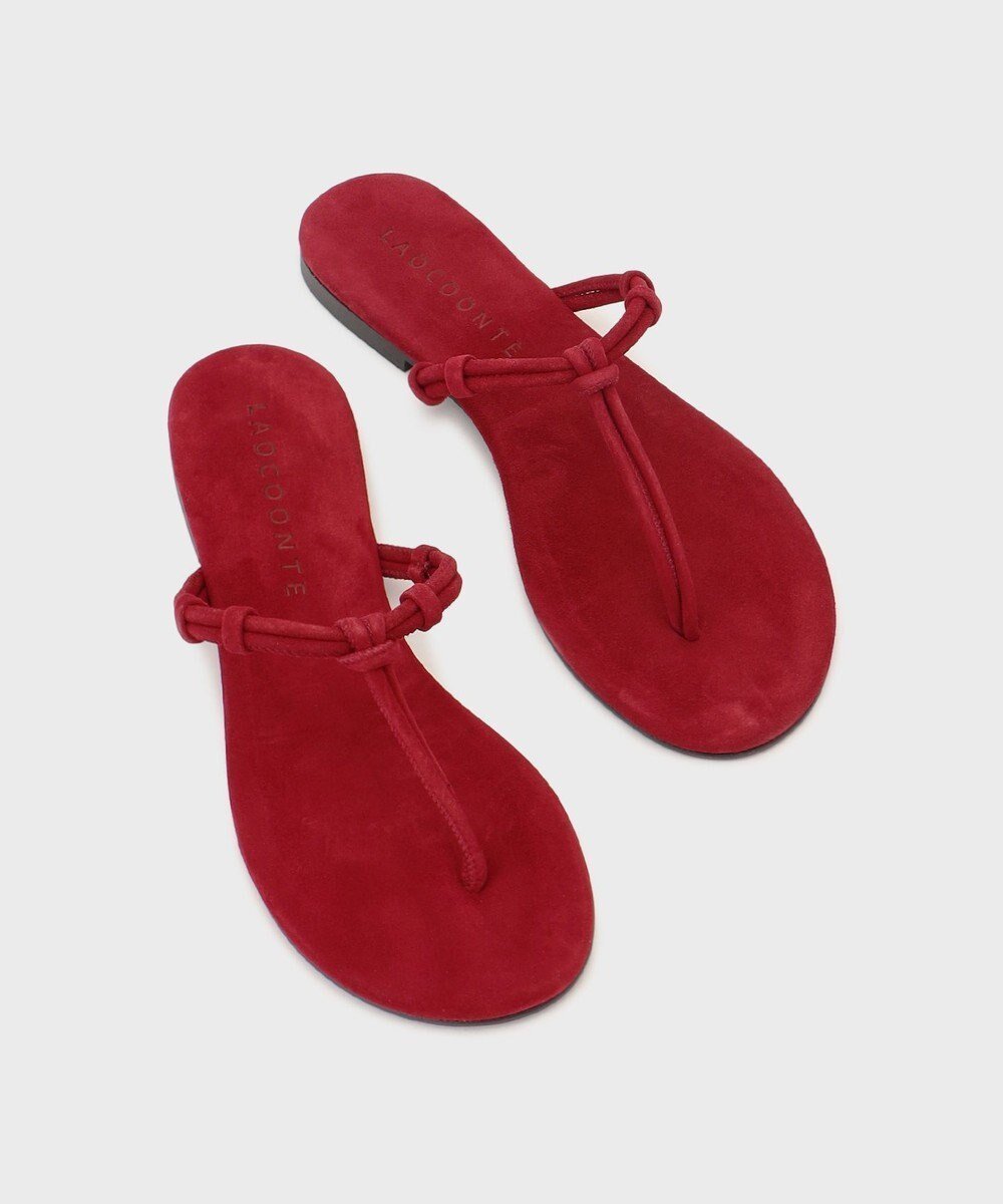 【グレース コンチネンタル/GRACE CONTINENTAL】のLC Elea Suede インテリア・キッズ・メンズ・レディースファッション・服の通販 founy(ファニー) ファッション Fashion レディースファッション Fashion for Women サンダル Sandals, Summer Shoes シューズ Shoes, Footwear トレンド Trend, Trending Now バランス Balance, Style Balance フィット Fit, Slim Fit ラップ Wrap, Wrap Design ロング Long, Long-Length ワイド Wide, Wide Fit 夏 Summer 春 Spring S/S・春夏 SS, Spring/Summer, Warm Season レッド|ID: prp329100004663409 ipo3291000000033738580