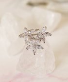 【ティアクラッセ/Tiaclasse】の3片花イヤーカフ シルバー|ID: prp329100004663469 ipo3291000000033738800