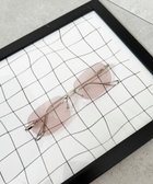 【ウィゴー/WEGO】の【ユニセックス着用ITEM】リムレスカラーレンズデザインアイウェア 人気、トレンドファッション・服の通販 founy(ファニー) ファッション Fashion レディースファッション Fashion for Women サングラス&メガネ Sunglasses & Eyewear おすすめ Recommended / Our Picks サングラス Sunglasses, Shades スマホ Smartphone, Mobile Device 夏 Summer 春 Spring S/S・春夏 SS, Spring/Summer, Warm Season thumbnail ブラウン|ID: prp329100004663567 ipo3291000000034515391