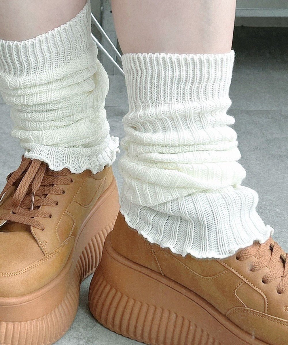 【ウィゴー/WEGO】のエアリーメローレッグカバー インテリア・キッズ・メンズ・レディースファッション・服の通販 founy(ファニー) ファッション Fashion レディースファッション Fashion for Women ソックス&靴下 Socks & Hosiery レッグウェア・ストッキング Legwear & Hosiery サンダル Sandals, Summer Shoes スニーカー Sneakers, Trainers スマホ Smartphone, Mobile Device ソックス Socks, Hosiery リラックス Relax, Relaxed Fit 冬 Winter / This Winter 夏 Summer 春 Spring S/S・春夏 SS, Spring/Summer, Warm Season オフホワイト|ID: prp329100004663579 ipo3291000000033739247