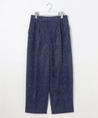 【自由区/JIYU-KU】の【Exclusive】ジオメトリックジャガード パンツ ネイビー|ID: prp329100004663600 ipo3291000000033739326