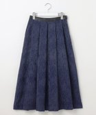 【自由区/JIYU-KU】の【Exclusive】ジオメトリックジャガード スカート 人気、トレンドファッション・服の通販 founy(ファニー) ファッション Fashion レディースファッション Fashion for Women スカート Skirts カットジャガード Cut Jacquard サテン Satin, Glossy Fabric フレア Flare, Flared エレガント 上品 Elegant 夏 Summer 春 Spring S/S・春夏 SS, Spring/Summer, Warm Season 無地 Plain, Solid Color thumbnail ネイビー|ID: prp329100004663602 ipo3291000000033739334