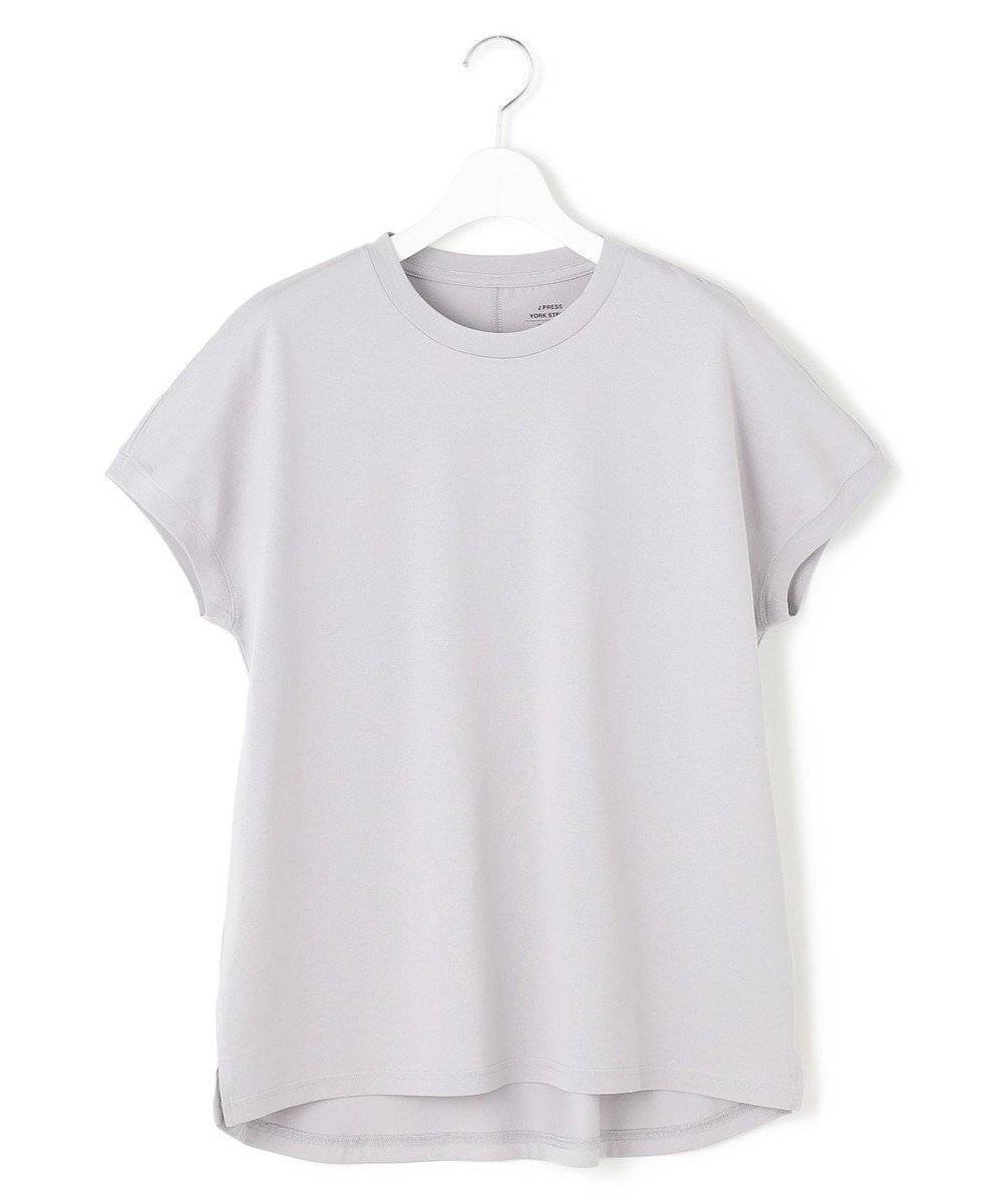 【ジェイプレスヨークストリート/J.PRESS YORK STREET】の【WOMEN】キャップスリーブ Tシャツ インテリア・キッズ・メンズ・レディースファッション・服の通販 founy(ファニー) ファッション Fashion レディースファッション Fashion for Women トップス・カットソー Cut & Sew Tops シャツ・ブラウス・オフィスカジュアル Elegant Blouses & Button-Ups ロングTシャツ・Tシャツ Longline T-Shirts & Tees カットソー・ベーシックTシャツ Cut-and-Sewn Tops / Stretch Tees & Basics アクセサリー Fashion Accessories 春 Spring カットソー Cut and Sewn Top キャップ Cap, Baseball Cap ショート Short, Short Length シンプル Simple, Minimal スリーブ Sleeve, Long Sleeve / Short Sleeve フレア Flare, Flared ボトム Bottoms, Lower Wear S/S・春夏 SS, Spring/Summer, Warm Season おすすめ Recommended / Our Picks 夏 Summer エレガント 上品 Elegant スカイブルー系|ID: prp329100004663677 ipo3291000000033739614