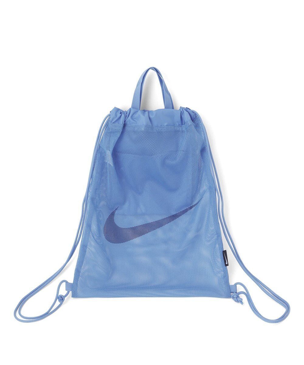 【三愛水着楽園/San-ai Resort】の【NIKE】ナイキ メッシュドローストリングプールバッグ インテリア・キッズ・メンズ・レディースファッション・服の通販 founy(ファニー) 　ファッション　Fashion　レディースファッション　Fashion for Women　水着　Swimwear　レディース水着・ビーチウェア　Swimwear & Beachwear　コンパクト　Compact, Small Size　ポケット　Pocket, Pocket Detail　メッシュ　Mesh, Net Fabric　夏　Summer　S/S・春夏　SS, Spring/Summer, Warm Season　水着　Swimsuit, Swimwear　A/W・秋冬　Autumn/Winter　軽量　Lightweight, Ultra Light　サックス|ID: prp329100004663695 ipo3291000000033739691