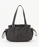 【ラ バガジェリー/LA BAGAGERIE】のシャーリング2WAYサマーバッグ mini ブラック|ID: prp329100004663698 ipo3291000000033739705