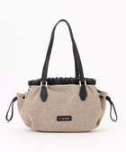 【ラ バガジェリー/LA BAGAGERIE】のシャーリング2WAYサマーバッグ mini グレージュ|ID: prp329100004663698 ipo3291000000033739706