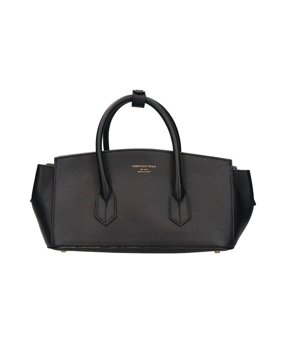 【インター ショシュール/INTER-CHAUSSURES】の【CHRISTIAN VILLA】シュリンクレザーハンドバッグ 人気、トレンドファッション・服の通販 founy(ファニー) 　ファッション　Fashion　レディースファッション　Fashion for Women　バッグ　Bags　イタリア　Italy　ベーシック　Basic, Essential　 other-1|ID: prp329100004663703 ipo3291000000033749658