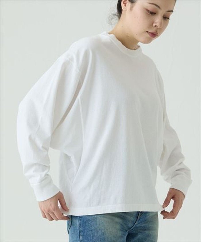 【サキュウ/caqu】のcaqu x GoodOn dolman sleeve tee ドルマンスリーブTシャツ インテリア・キッズ・メンズ・レディースファッション・服の通販 founy(ファニー) https://founy.com/ ファッション Fashion レディースファッション Fashion for Women トップス・カットソー Cut & Sew Tops シャツ・ブラウス・オフィスカジュアル Elegant Blouses & Button-Ups ロングTシャツ・Tシャツ Longline T-Shirts & Tees カットソー・ベーシックTシャツ Cut-and-Sewn Tops / Stretch Tees & Basics カットソー Cut and Sewn Top ジーンズ Jeans, Denim Pants 定番 Standard, Basic Item A/W・秋冬 Autumn/Winter S/S・春夏 SS, Spring/Summer, Warm Season 夏 Summer |ID: prp329100004663735 ipo3291000000034158042