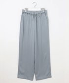 【自由区/JIYU-KU】の【Exclusive】シャイニーサテンドロスト パンツ チャコール|ID: prp329100004663744 ipo3291000000033739858