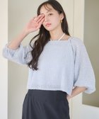 【アースミュージックアンドエコロジー/earth music&ecology】の前後2wayミニフリンジブラウス 人気、トレンドファッション・服の通販 founy(ファニー) ファッション Fashion レディースファッション Fashion for Women トップス・カットソー Cut & Sew Tops シャツ・ブラウス・オフィスカジュアル Elegant Blouses & Button-Ups おすすめ Recommended / Our Picks シアー Sheer, See-Through ポケット Pocket, Pocket Detail エレガント 上品 Elegant 夏 Summer 春 Spring S/S・春夏 SS, Spring/Summer, Warm Season thumbnail Sax|ID: prp329100004663758 ipo3291000000033739895