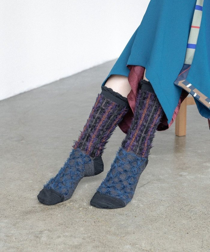 【コキュウ/COQ】のBAMBI DOTS リバーシブルファーソックス インテリア・キッズ・メンズ・レディースファッション・服の通販 founy(ファニー) https://founy.com/ ファッション Fashion レディースファッション Fashion for Women ソックス&靴下 Socks & Hosiery レッグウェア・ストッキング Legwear & Hosiery コレクション Collection, Seasonal Line ストライプ Stripe, Striped Pattern ソックス Socks, Hosiery タンブラー Tumbler, Travel Mug ドット Polka Dot, Dot Pattern バランス Balance, Style Balance リバーシブル Reversible, Two-Sided おすすめ Recommended / Our Picks 犬 Dog |ID: prp329100004663760 ipo3291000000033739902