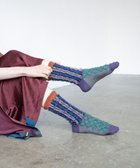 【コキュウ/COQ】のBAMBI DOTS リバーシブルファーソックス モーブ|ID: prp329100004663760 ipo3291000000033739906