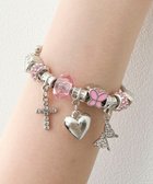 【ウィゴー/WEGO】のLチャームブレス ライトピンク|ID: prp329100004663790 ipo3291000000033740038