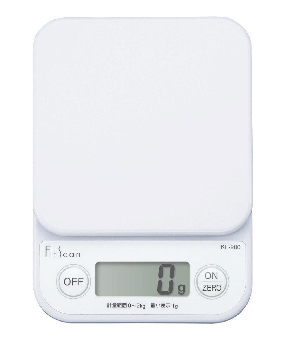 【ヤマト テーブル&キッチン/YAMATO Table & Kitchen】の【タニタ】デジタルクッキングスケール ホワイト KF-200-WH 人気、トレンドファッション・服の通販 founy(ファニー) 　ファッション　Fashion　レディースファッション　Fashion for Women　コンパクト　Compact, Small Size　 other-1|ID: prp329100004663809 ipo3291000000033740095