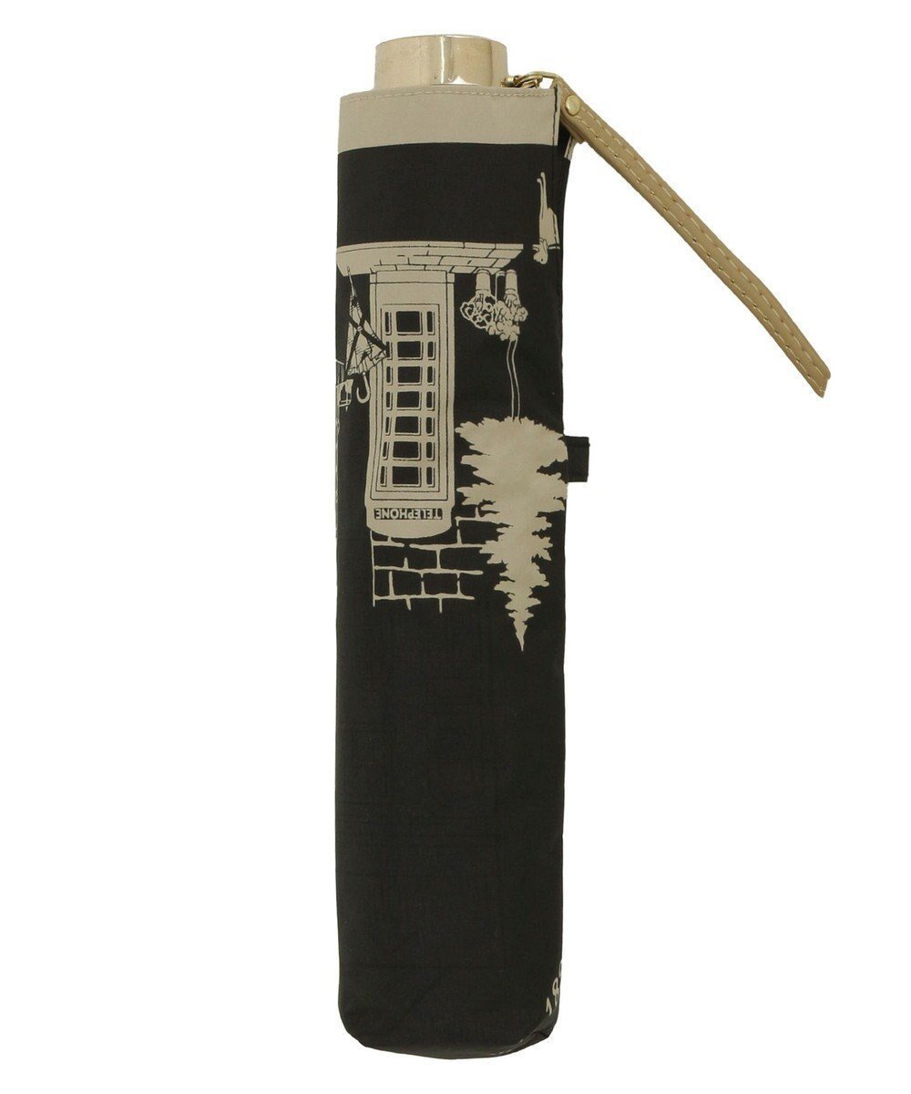 【ムーンバット/MOONBAT】のDAKS(ダックス) 晴雨兼用日傘 折りたたみ傘 街並み フワクール生地使用 インテリア・キッズ・メンズ・レディースファッション・服の通販 founy(ファニー) ファッション Fashion レディースファッション Fashion for Women レイングッズ・傘・晴雨兼用傘 Umbrellas & Rain Gear エレガント 上品 Elegant コンパクト Compact, Small Size 傘 Umbrella, Parasol 日傘 Parasol, UV Umbrella 軽量 Lightweight, Ultra Light ブラック|ID: prp329100004663835 ipo3291000000033740198