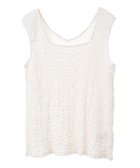 【グリーンパークス/Green Parks】の表面感タンクトップ Ivory|ID: prp329100004663856 ipo3291000000033740296