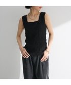 【グリーンパークス/Green Parks】の表面感タンクトップ Black|ID: prp329100004663856 ipo3291000000033740297