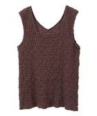 【グリーンパークス/Green Parks】の表面感タンクトップ Brown|ID: prp329100004663856 ipo3291000000033740298