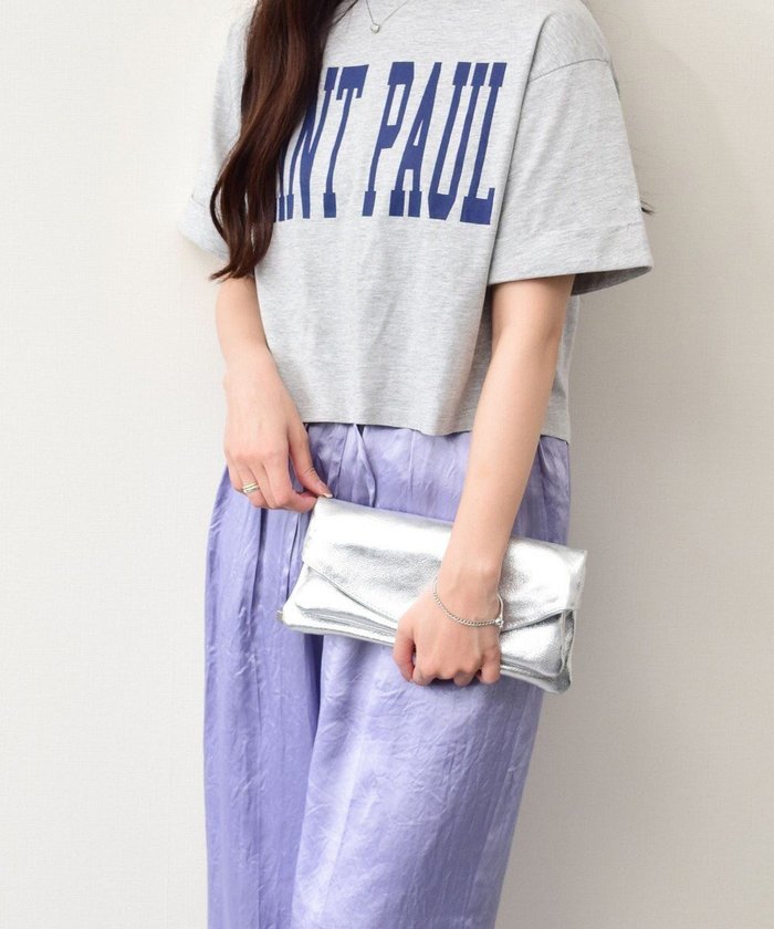 【インター ショシュール/INTER-CHAUSSURES】の【ANDREA CARDONE】レザーワイドショルダーバッグ インテリア・キッズ・メンズ・レディースファッション・服の通販 founy(ファニー) https://founy.com/ ファッション Fashion レディースファッション Fashion for Women バッグ Bags イタリア Italy シンプル Simple, Minimal 夏 Summer 春 Spring S/S・春夏 SS, Spring/Summer, Warm Season |ID: prp329100004663863 ipo3291000000033740321