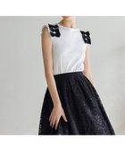 【トッカ/TOCCA】のBOW PARTY Tシャツ 人気、トレンドファッション・服の通販 founy(ファニー) ファッション Fashion レディースファッション Fashion for Women トップス・カットソー Cut & Sew Tops シャツ・ブラウス・オフィスカジュアル Elegant Blouses & Button-Ups ロングTシャツ・Tシャツ Longline T-Shirts & Tees カットソー・ベーシックTシャツ Cut-and-Sewn Tops / Stretch Tees & Basics 2025年 2025 2025春夏・S/S Spring/Summer 2025 SS25 エレガント 上品 Elegant カットソー Cut and Sewn Top シンプル Simple, Minimal ドレープ Drape, Draping Fabric フェミニン Feminine, Girly リボン Ribbon, Bow 夏 Summer 春 Spring S/S・春夏 SS, Spring/Summer, Warm Season thumbnail アイボリー系|ID: prp329100004663910 ipo3291000000033740500