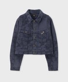 【ポール スミス/Paul Smith】のPaul Smith + Lee ジャカード デニムジャケット パープル|ID: prp329100004663912 ipo3291000000033740508