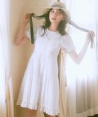 【アースミュージックアンドエコロジー/earth music&ecology】のコットンティアードキャミワンピース 人気、トレンドファッション・服の通販 founy(ファニー) ファッション Fashion レディースファッション Fashion for Women ワンピース Dresses キャミソールワンピース Camisole Dresses 春 Spring フェミニン Feminine, Girly ポケット Pocket, Pocket Detail レース Lace, Lace Fabric S/S・春夏 SS, Spring/Summer, Warm Season おすすめ Recommended / Our Picks 夏 Summer thumbnail Off White|ID: prp329100004663914 ipo3291000000033740514